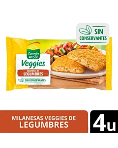 Milanesas De Legumbres Granja Del Sol 4u 330g