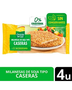 Milanesas De Soja Granja De Sol 4u 330g
