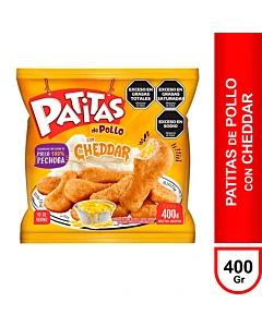 Patitas De Pollo Con Cheddar 400 G