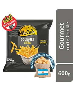 Papas Fritas Bastón Mc Cain Gourmet Corte Crinckle 600g