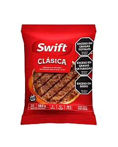 Hamburguesas Swift Clásicas 160 G 2 U