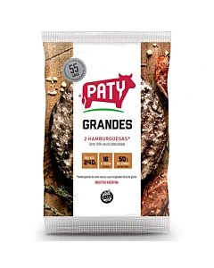 Hamburguesas Grandes Paty 2 U