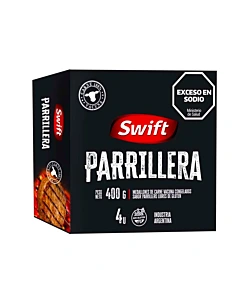 Hamburguesa Swift Parrillera De Carne Vacuna  4 U 400 G