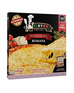 Pizza Congelada Pietro Mozzarella Romana 470 G