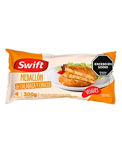 Medallón De Calabaza Y Choclo Swift Veggies 4 U 300 G
