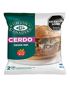 Hamburguesa De Cerdo Unión Ganadera 2 U 166 G