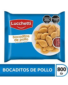 Bocaditos De Pollo Lucchetti 800g