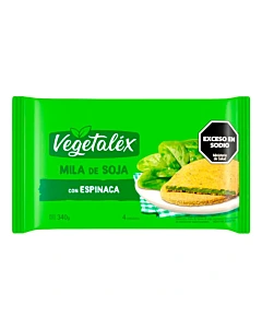 Milanesa De Soja Vegetalex Con Espinaca 340 G 4u