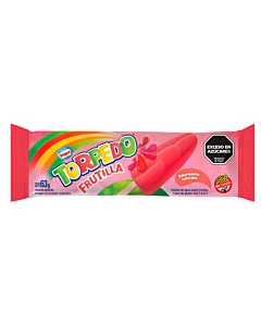 Helado Frigor Torpedo Sabor Frutilla 63g