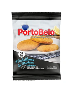 Medallones Portobelo De Merluza 2 U 150 G