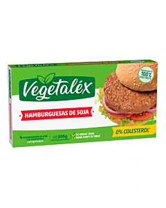 Hamburguesa De Soja Tradicional Vegetalex 300 G