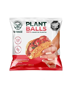 Albóndigas Veganas D'Raiz Plant Balls 12 U 350 G