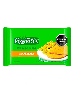 Milanesa De Soja Vegetalex Con Calabaza 340 G 4u