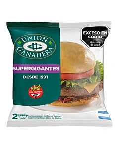 Hamburguesa Unión Ganadera Supergigante 2 U 280 G