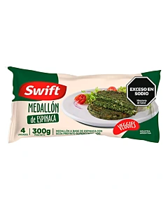 Medallón De Espinaca Swift Veggies 4 U 300 G