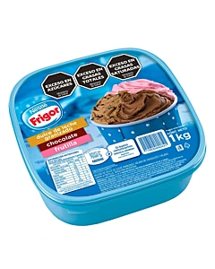 Helado Frigor De Dulce De Leche Granizado, Chocolate Y Frutilla 1 Kg