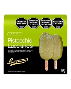 Helado De Palito Lucciano's Pistacchio Lucciano's  2 U 180 G