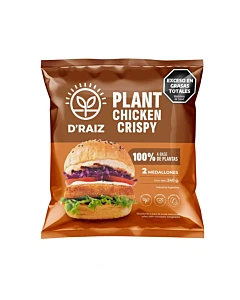 Medallones De Averjas D'Raiz Plant Chicken Crispy 2 U 240 G