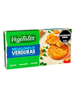 Medallones Vegetalex De Verduras 300 G 4u