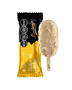 Helado Luccianos De Dulce De Leche Con Cobertura De Chocolate Blanco 90 G