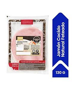 Jamón Cocido Natural Check Feteado 130 G