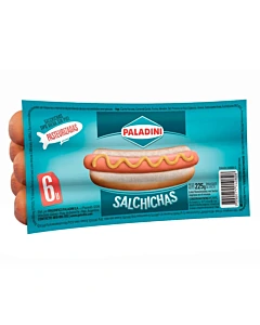 Salchichas Paladini 6 U 225 G