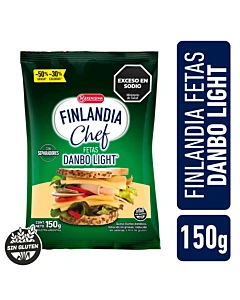 Queso Danbo Light Finlandia Chef Feteado 150 G