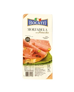 Mortadela Con Pistacchio Bocatti Feteada 70 G