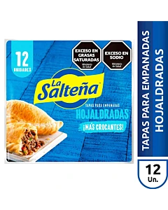 Tapas Empanadas La Salteña Hojaldradas 12u 330g