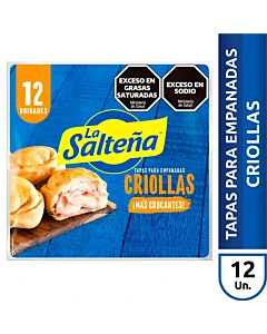 Tapas Empanadas La Salteña Criollas 12u 330g