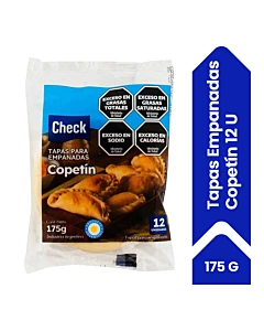 Tapa Para Empanadas Check Copetín 175 G 12u