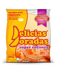 Tapa Empanadas Delicias Doradas 500 Gr