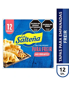 Tapas Empanadas La Salteña Para Freir 12u 330g