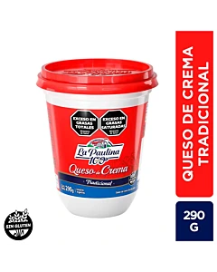 Queso Crema La Paulina Tradicional 290 G