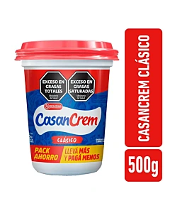 Queso Crema Casancrem Clásico 500 G
