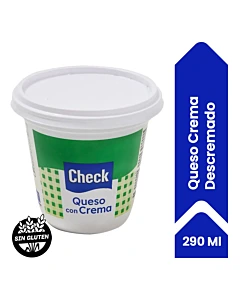 Queso Crema Check Descremado 290 G