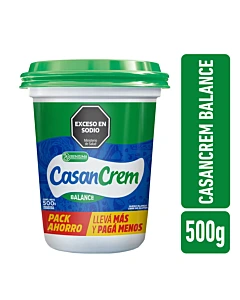 Queso Crema Casancrem Balance 500 G