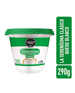 Queso Blanco La Serenísima Clásico Light  290 G