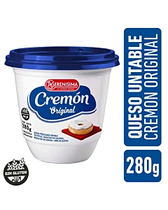 Queso La Serenisima Untable Cremón Original 280g