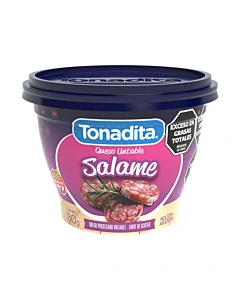 Queso Untable Tonadita Salame 180 G