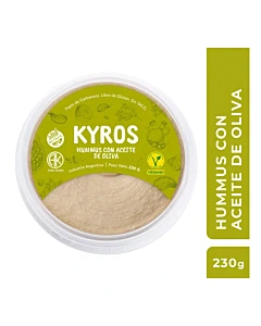 Hummus Kyros Con Aceite De Oliva 230 G