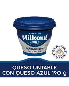 Queso Untable Milkaut Azul 190 G