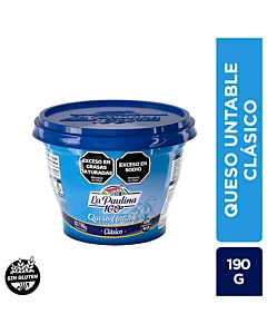 Queso Untable La Paulina Clásico 190 G