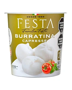 Queso Festa Burratina Capresse 300 Ml