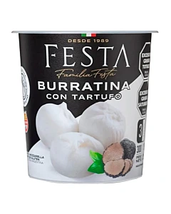 Queso Festa Burratina Con Tartufo 300 Ml