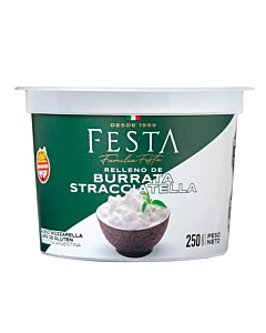 Queso Festa Relleno De Burrata Stracciatella 250 Ml