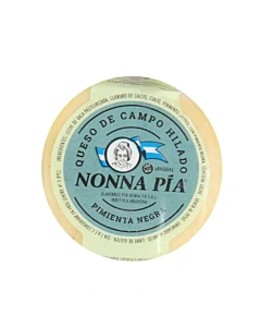 Queso De Campo Hilado Nonna P&iacute;a Pimienta Negra 210 G