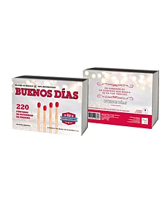 Fósforos Buenos Días 220u