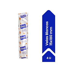 Velas Check 4 U 15 X 180 Mm