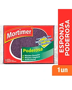 Esponja Mortimer Poderosa 1un